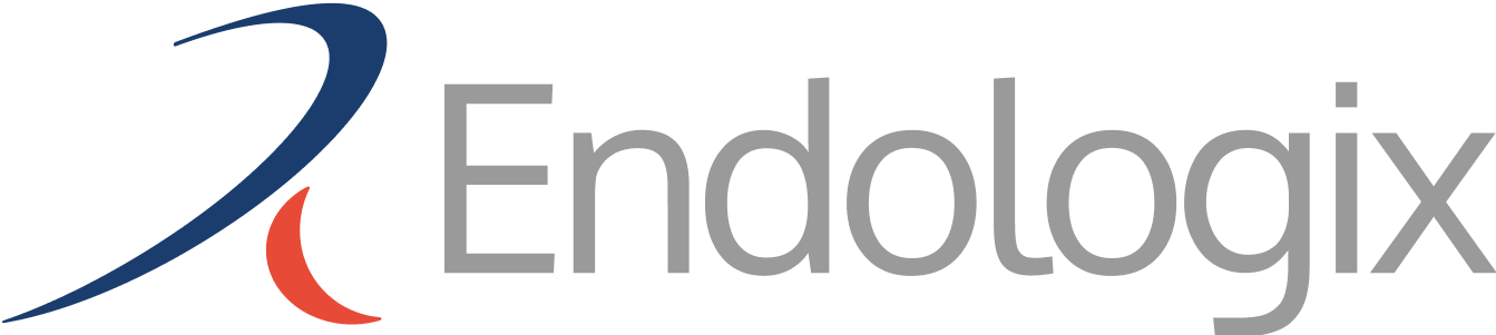 The Endologix logo in grey.