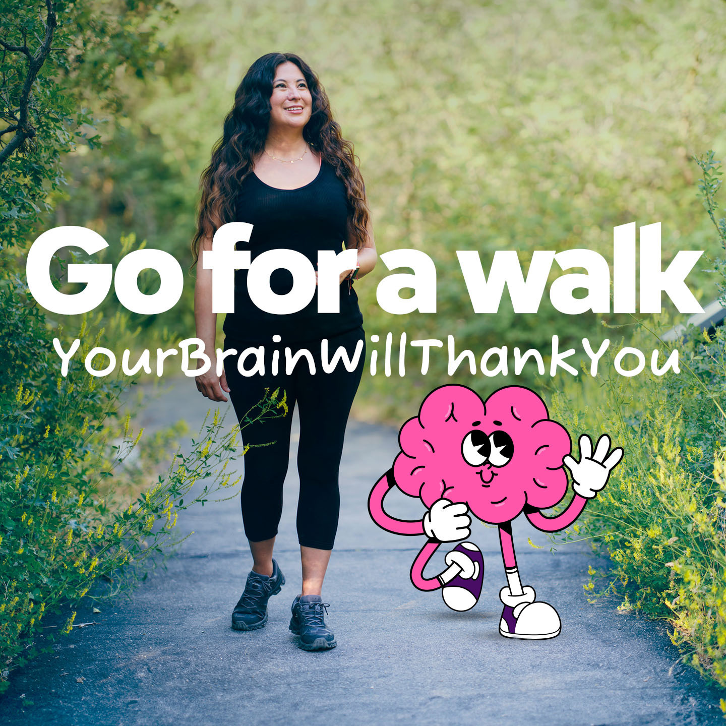 woman walking
