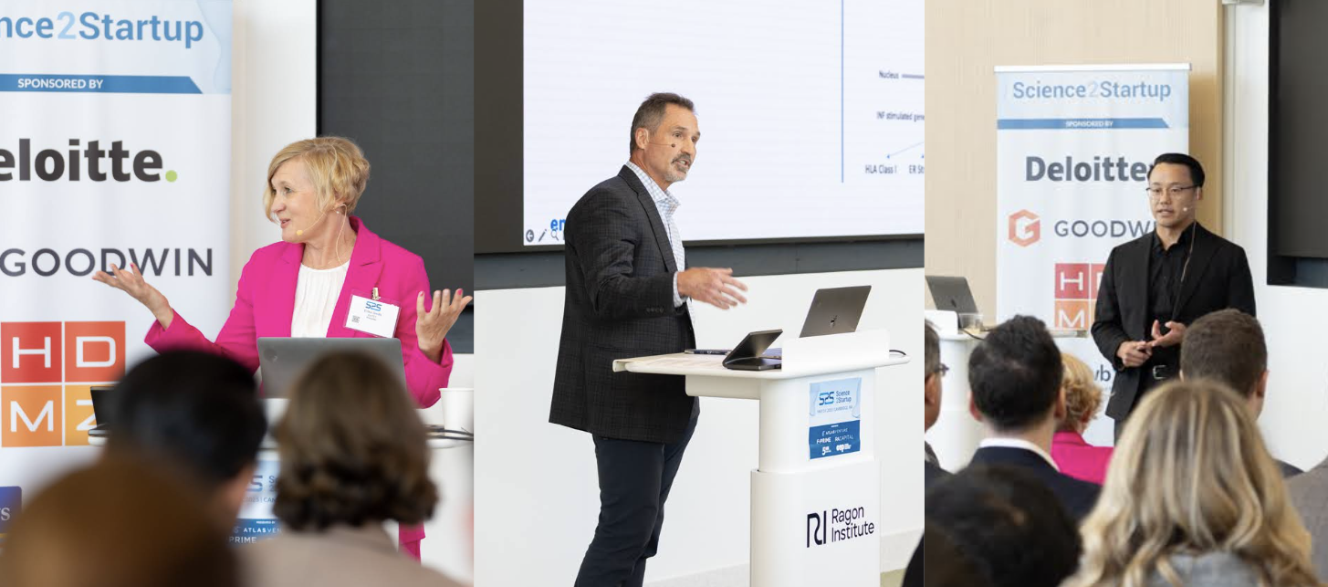 image of presenters at a conference