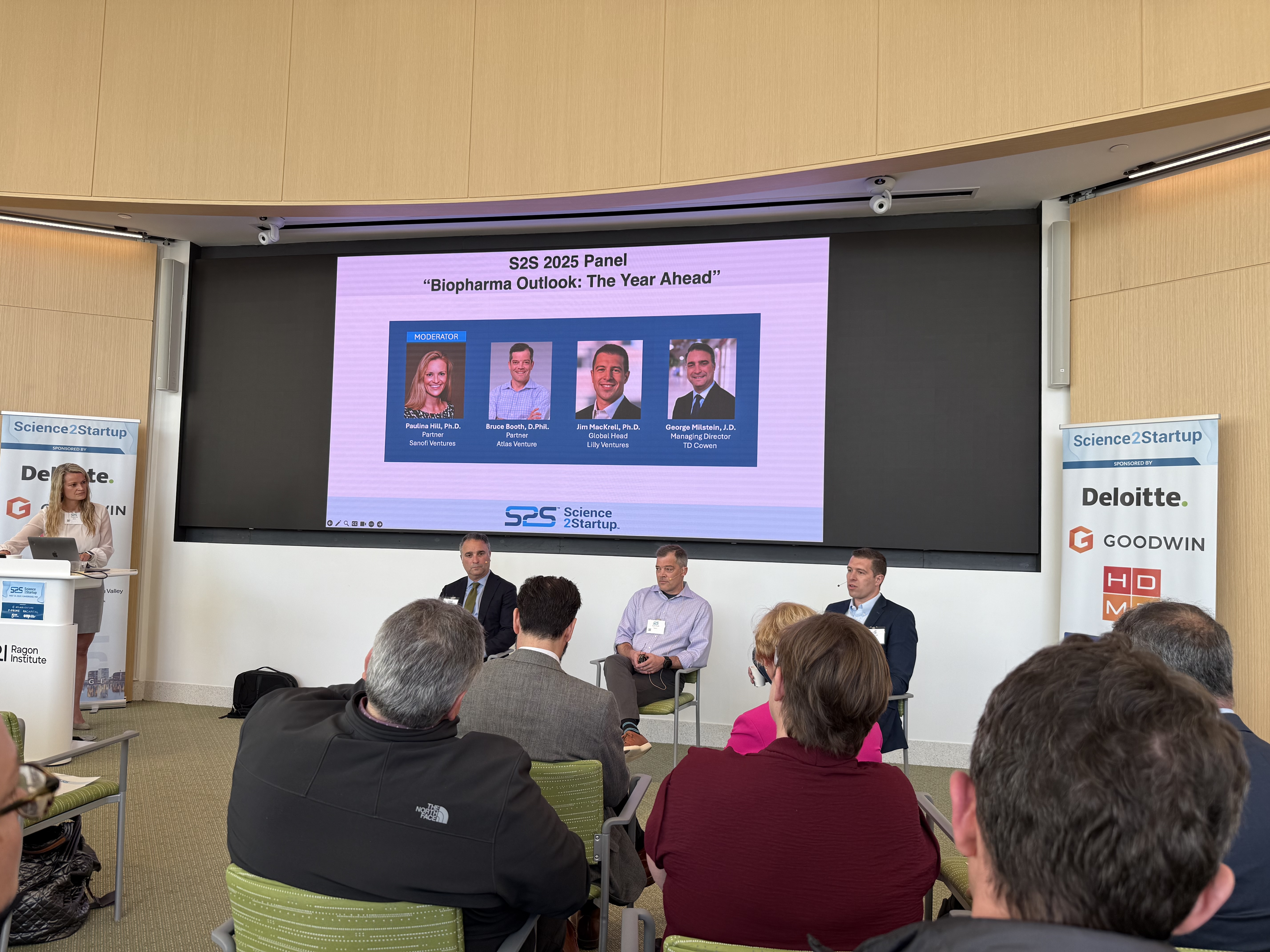 Speakers at a conference