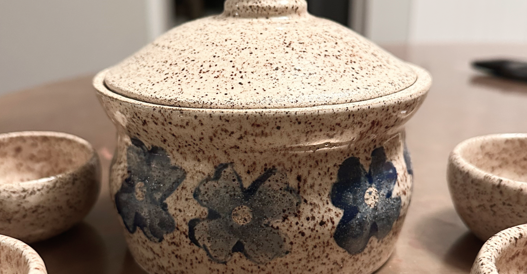 pottery up close