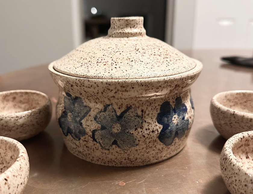pottery up close