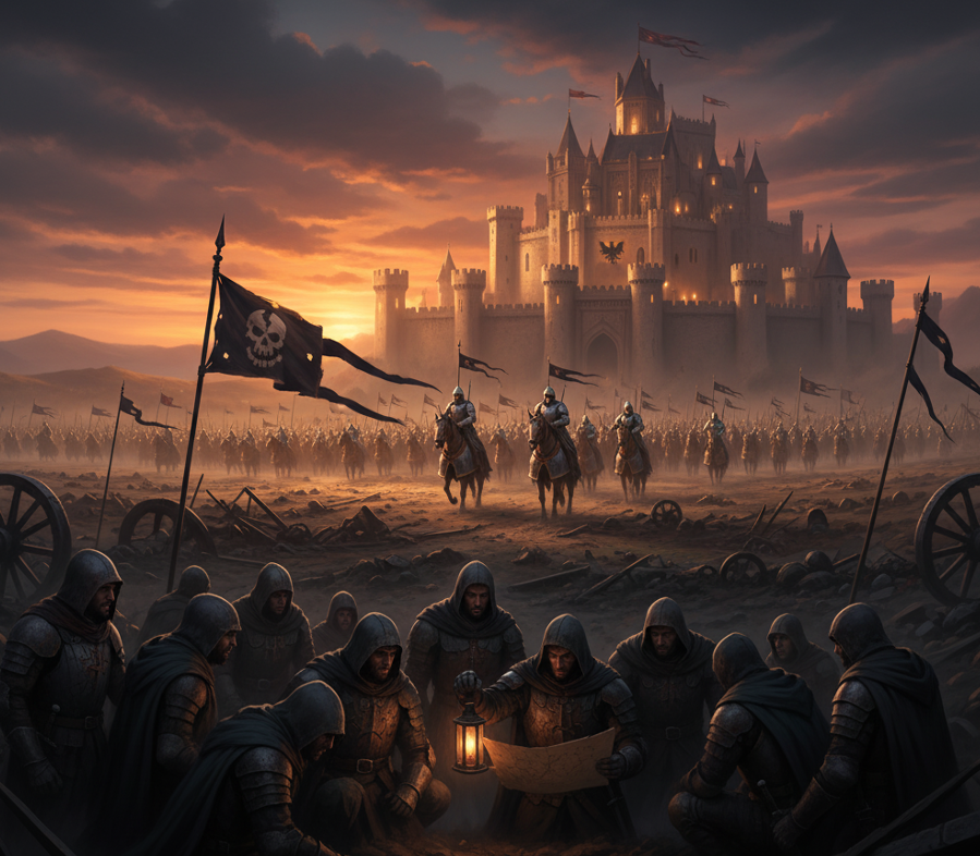 Battle scene