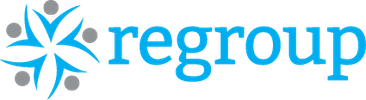 Regroup logo Regroup logo