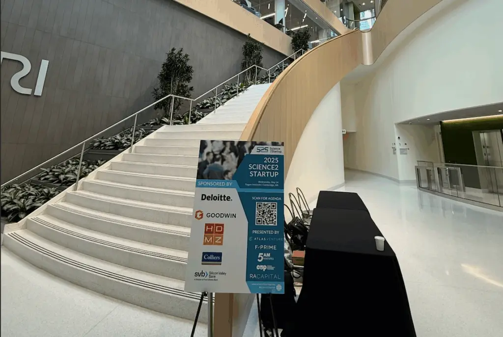 staircase at a conference