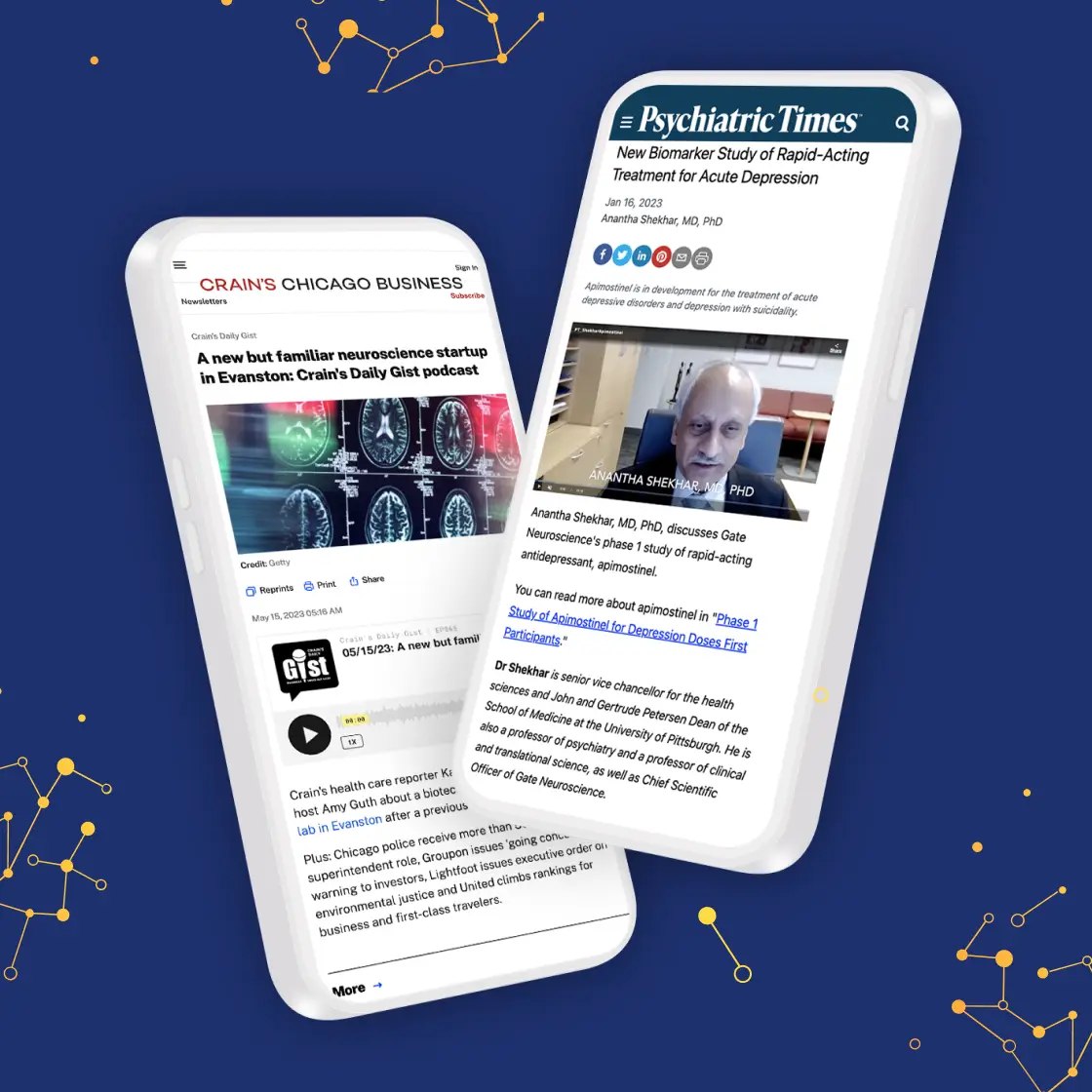 Gateneuroscience in press on phone