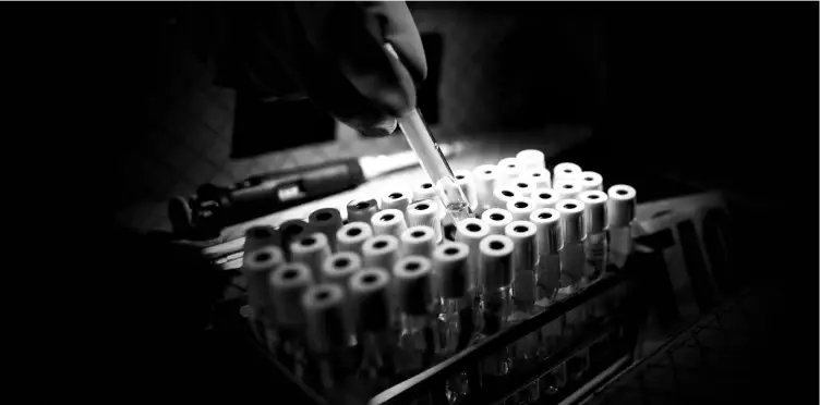 Instruments lab samples